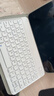 B.O.W航世 X19无线蓝牙键盘超薄静音办公适用苹果小米华为手机ipad平板笔记本电脑充电通用键盘 典雅白 实拍图