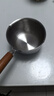 不锈钢泼油小锅热油专用锅奶锅热奶锅家用牛奶迷你小锅淋油神器 7cm 300ml 实拍图