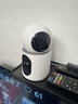 华为智选鸿蒙智选双摄500万监控摄像头家用360度无死角带夜视全景海雀室内家庭安防看护双雀Max白重磅新品 实拍图