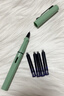 晨光(M&G)文具极北之境三倍高密度优品钢笔EF尖3.4mm口径可换墨囊 学生寒假写字钢笔墨水笔AFPU0711D绿 实拍图