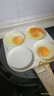 苏泊尔煎蛋锅煎蛋神器早餐锅鸡蛋汉堡锅蛋堡煎饼锅四孔煎锅平底锅不粘锅 两件【煎锅+防烧黑导热板】 19cm 实拍图