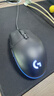 罗技（G）G102第二代游戏鼠标 RGB流光灯效鼠标 轻量化  游戏级8000DPI传感器 黑色 200-8000DPI 实拍图