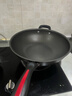 炊大皇炒锅不粘锅少油烟平底多用煎炒锅36cm电磁炉通用健康CKN4636BF 实拍图