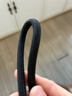 MUJI MUJI 含有再生聚酯 手腕挂绳 短款防丢绳 手机绳 手机链 手机壳挂绳 多巴胺 黑色 实拍图
