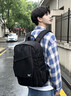 361°书包男初高中生大容量轻便减压双肩包高颜值女大学生背包旅行包 黑色大号 实拍图