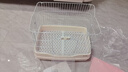 达洋直营 R51R61兔笼子豚鼠荷兰猪防喷尿家用专用宠物笼兔窝豚鼠 R51粉色（单笼） 晒单实拍图