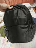 梵者双肩包男轻便休闲大容量旅行包通勤背包电脑包潮流高中大学生书包 升级款黑色中号 实拍图