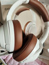 iKF T1 Pro【APP智联互动】头戴式蓝牙耳机无线有线2026新款空间音效耳机超长续航hifi音质复古白 实拍图