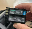 绿巨能（llano）尼康EN-EL3E相机电池充电器套装【1电2充】适用D80/D90/D100/D300/D700/D70S/G9X单反数码相机 实拍图