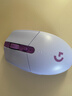 罗技（G）G304 LIGHTSPEED无线鼠标 游戏鼠标 轻质便携 鼠标宏 绝地求生FPS英雄联盟吃鸡 生日礼物 紫色 实拍图