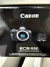 Canon佳能r50入门级微单反 半画幅数码相机 4k美颜小巧便携送礼 EOS R50+(RF-S 18-45套装）白 官方标配【不含内存卡配件 推荐购买套餐】 实拍图