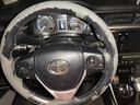 淄客适用丰田真皮手缝方向盘套卡罗拉雷凌荣放凯美瑞亚洲龙锋汉威兰达 头层牛皮 小牛皮黑皮侧孔黑线 实拍图