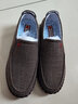 布瑞京老北京布鞋春秋季男单鞋防滑轻便软底中老年爸爸透气休闲驾车男鞋 咖色春秋布面 40 实拍图