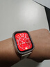腕宝德适用华为手表fit5表带fit4四叶草小蛮腰皮质磁吸watchfit3腕带春夏女士高颜值fit5/4pro配件fit2/1 小蛮腰真皮-四叶草磁吸扣-米白-浅金红花 适用：华为fit5/fit4 实拍图