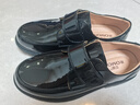 罗蒙男童皮鞋学生休闲男孩英伦风毕业演出鞋儿童 黑色  36 实拍图