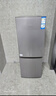 美的（Midea）182L双开门两门小户型家用客厅租房宿舍冰箱可冷藏冷冻双温小巧不占地低音运行BCD-182M 实拍图