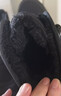 雪中飞雪地靴男女款冬季加绒保暖东北加厚旋钮扣外穿大棉鞋 炫酷黑 38 实拍图