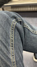 真维斯（Jeanswest）牛仔裤男修身直筒春夏季新款潮流柔软棉弹舒适休闲男士长裤子男 561蓝灰 33 码(2尺6) 实拍图