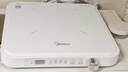 美的（Midea）家用电磁炉电陶炉电池炉2200W大功率猛火新型电磁灶一体微晶面板爆炒炒菜定时火锅炉MC-HGE22BF09 实拍图