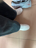 特步情侣男女板鞋小白鞋空军一号春夏透气耐磨百搭运动板鞋休闲鞋 实拍图