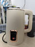 志高（CHIGO）烧水壶1.8L电热水壶保温一体自动恒温电热水壶家用热水壶自动断电双层防烫TH185B-01B 实拍图