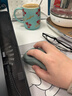 罗技（Logitech）M221 轻音鼠标 无线鼠标 办公鼠标 对称鼠标 带无线微型接收器 薄荷绿 实拍图