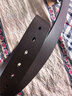牛当家 真皮皮男牛皮腰带针扣头层牛皮1101生日礼物 深咖色 115cm 实拍图