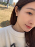 禾匠轻奢通体S925银锆石耳钉女士高级感生日礼物通勤养耳洞送女友老婆 925银针金色耳钉【配证书】 实拍图