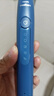 飞利浦（PHILIPS）【肖战推荐】声波电动牙刷钻石3系 年货节礼物 情人节情侣款送男生女友 微泡水流HX5181/02星云蓝 实拍图