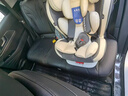 Heekin德国 儿童安全座椅汽车用0-4-12岁婴儿宝宝360度旋转ISOFIX硬接口 时尚灰(ISOFIX+360度旋转) 实拍图