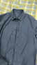 京东京造【法兰绒】衬衫男长袖衬衫纯棉保暖休闲男衬衫冬装外套 藏青色 39 实拍图