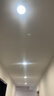 雷士（NVC）LED筒灯客厅过道嵌入式二级能效全铝高亮漆白6瓦暖白开孔75-85mm 实拍图