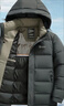 雪中飞鹅绒羽绒服男士短款脱卸帽加厚保暖休闲商务秋冬外套男装175 实拍图