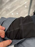 京东京造【发热 无痕 超轻暖】随心裁男式保暖内衣男秋衣秋裤男 黑色XL 实拍图