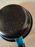 【亏本清仓】韩式麦饭石色不粘锅平底锅铁锅电磁炉不带盖 黑色小煎锅 16cm 实拍图