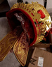acvcas财神爷服装演出2024财神爷衣服男女财神爷cos服年会装cosplay年会 帝王金（衣+帽+元宝）有如意 实拍图