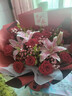 浪漫季节鲜花速递同城配送红玫瑰花束表白女友生日礼物结婚纪念日全国花店 19朵红玫瑰+6朵粉百合 今日达-【可预约送花时间】 实拍图