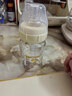 舒婴奶瓶防胀气防呛奶新生儿宝宝玻璃宽口径0-3月仿母乳断奶160ml 实拍图