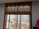 笋梦栈 免打孔竹帘窗帘卷帘隔断门帘 中式日式复古家用防晒遮光阳台装饰升降 经典碳化色 实拍图