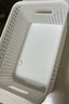 名创优品（MINISO）格纹仿藤编收纳筐F190 桌面收纳盒宿舍办公杂物收纳篮 3个装 实拍图