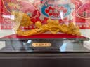 金水堂绒沙金如意摆件新中式客厅电视柜办公室装饰乔迁之喜搬家开业礼物 【当/次日达】如意摆件-礼盒装 实拍图