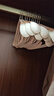晟旎尚品 衣架宽肩无痕晾衣架子加厚防滑塑料大衣挂撑子成人衣服架20只装 实拍图
