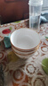 陶瓷碗家用喜庆乔迁新居碗碟餐具套装岁月静好饭碗 岁月静好3碗 实拍图