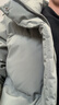京东京造羽绒服男鸭绒加厚防寒工装面包服防泼水冬季外套短款 橄榄绿 XL 实拍图