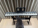 特伦斯电子琴88键折叠琴成人儿童初学电钢键盘教学乐器V10便携钢琴 典雅黑+原装琴包+Z型琴架 实拍图