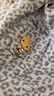 野兽派家居（tbh）三丽鸥Hello Kitty天丝棉家居服套装可外穿睡衣 长款 牛仔豹纹 S 实拍图