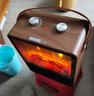 WeWarm【山姆同款】壁炉取暖器家用暖风机仿真炭火电暖器室内外大面积电热速热冷暖风机轻音节能1908N 实拍图