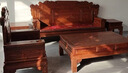 善匠良品 红木家具非洲花梨（学名：刺猬紫檀）实木沙发 新中式兰亭序沙发 客厅组合 113五件套（出货周期长询客服） 实拍图