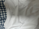 MARKLESS 【液氨柔顺】100%纯棉男士T恤50支夏季干爽短袖0635 云峰白 L 实拍图