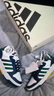 adidas ENTRAP美式校园风运动少年感复古篮球风板鞋男女阿迪达斯   白色/绿色/蓝色   40 实拍图